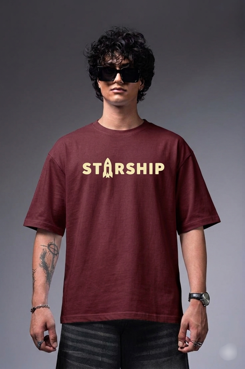 STARSHIP : Dropshoulder Tee